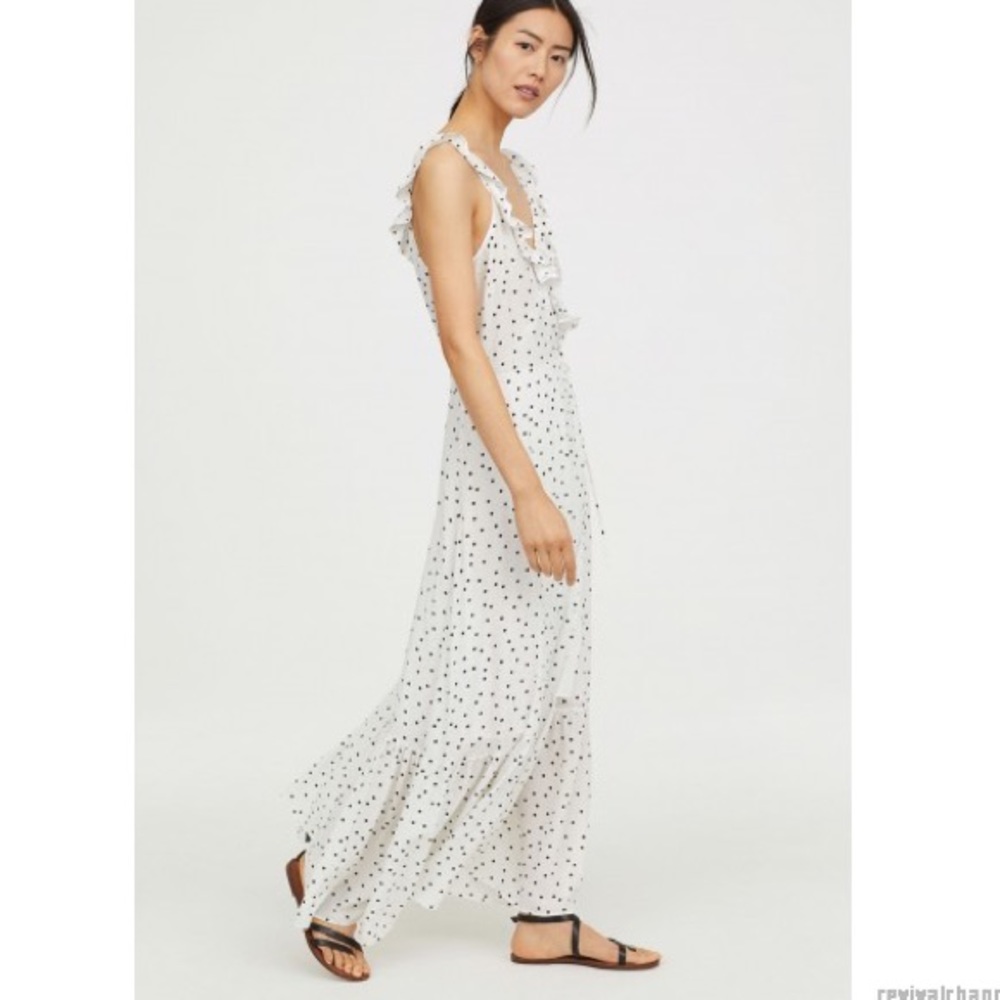 New! H&M dot maxi dress - Picture 5 of 8